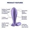 Intensity Plug dilatador anal con control via Bluetooth
